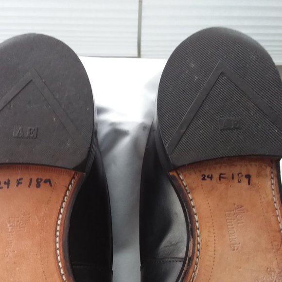 Allen Edmonds Black Newport Loafer Men's Shoes - Picture 4 of 7